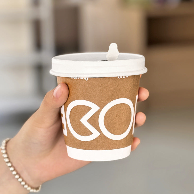 Custom Logo Leak-Proof Paper Coffee Cup