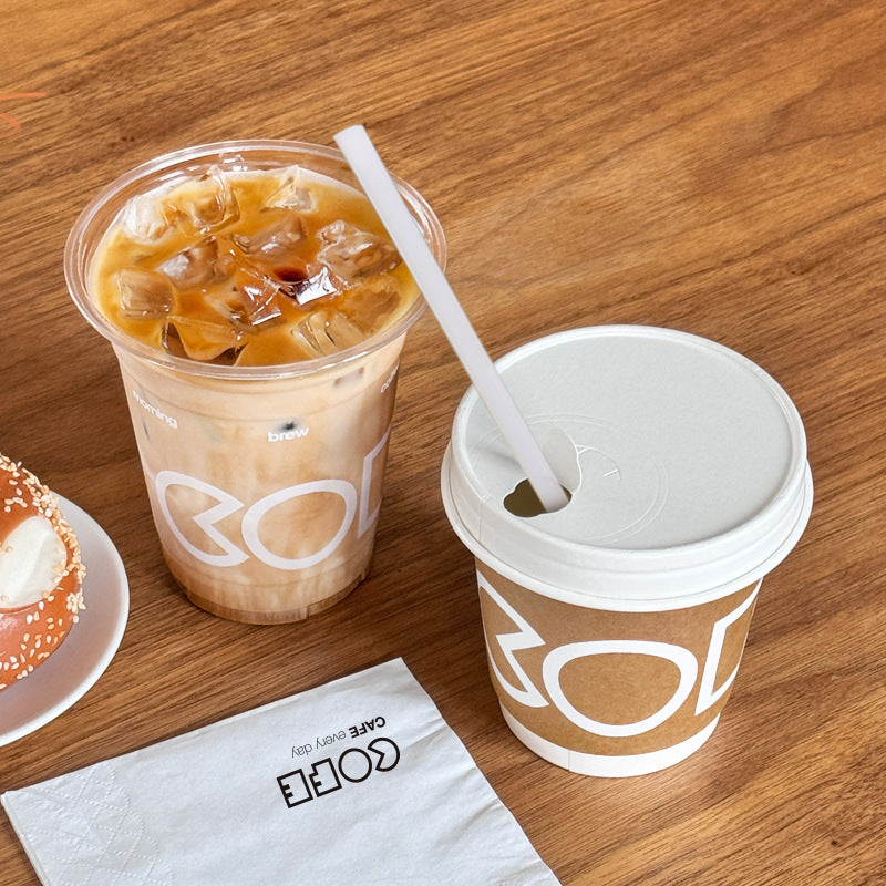 Custom Logo Leak-Proof Paper Coffee Cup