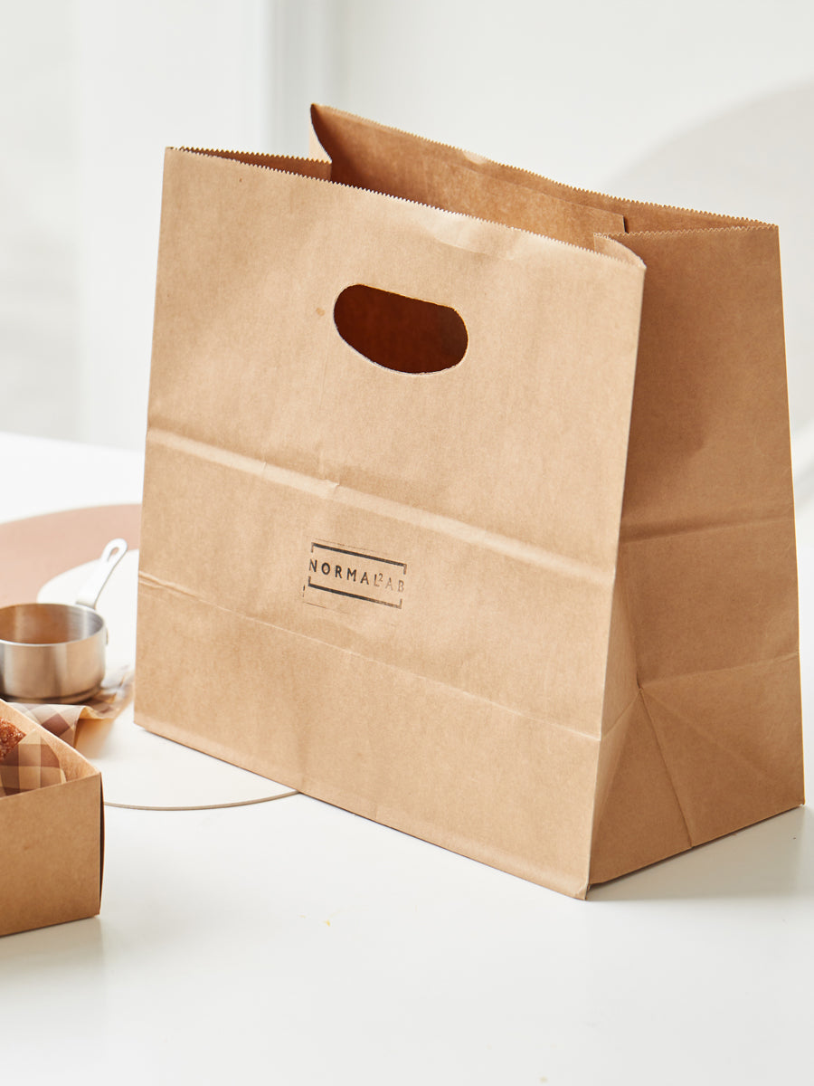 Die-Cut Kraft Paper Bag